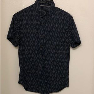 IKAT PRINT BUTTON UP